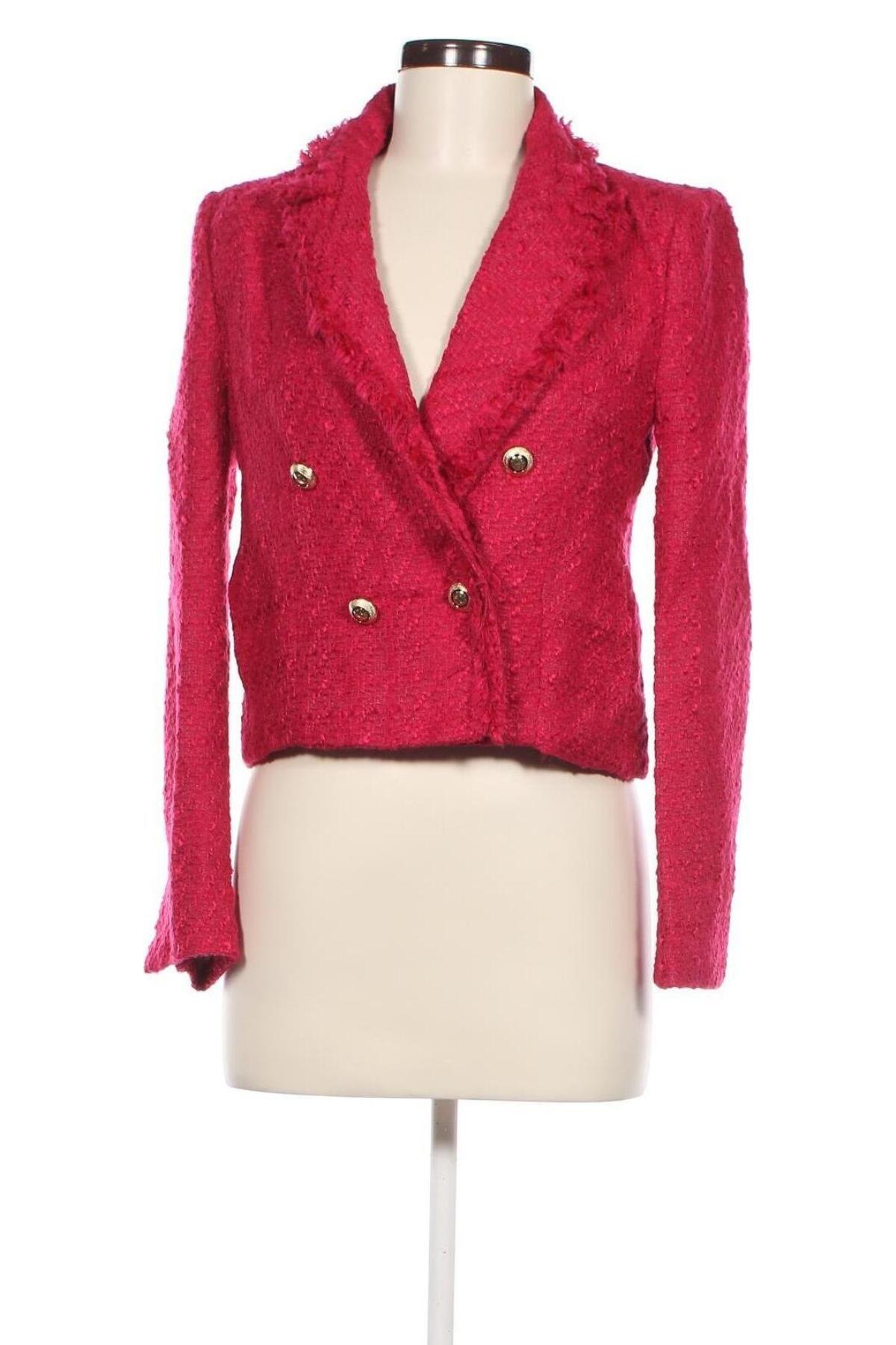 Damen Blazer Zara, Größe S, Farbe Rosa, Preis 41,33 €
