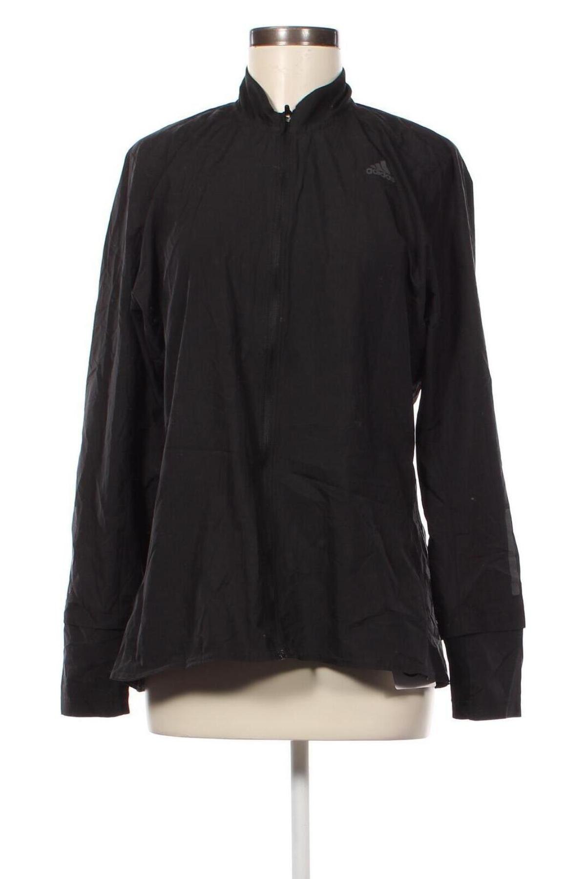 Γυναικείο μπουφάν Adidas, Μέγεθος L, Χρώμα Μαύρο, Τιμή 14,99 €