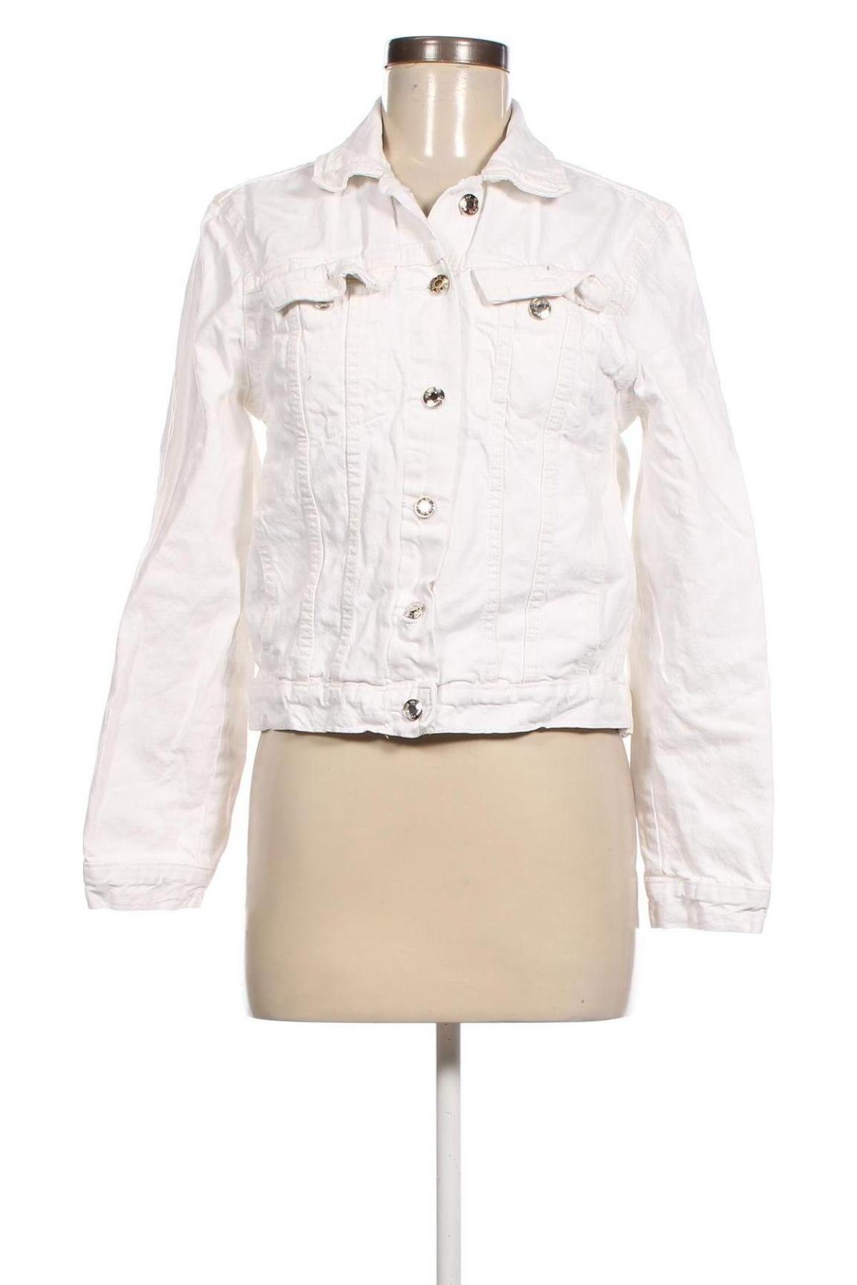 Γυναικείο μπουφάν Denim Co., Μέγεθος S, Χρώμα Λευκό, Τιμή 24,12 €