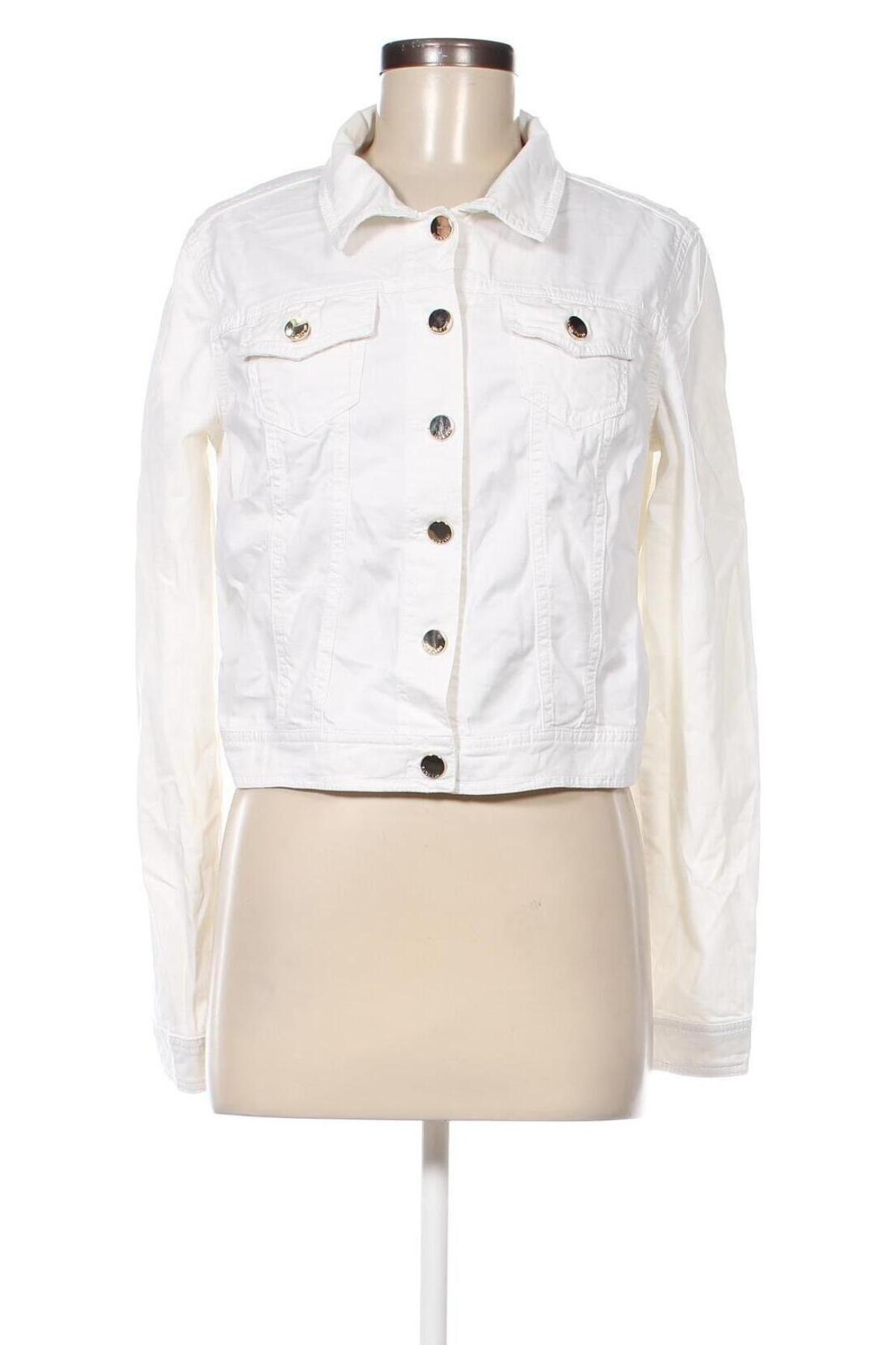 Γυναικείο μπουφάν Luckylu Milano, Μέγεθος L, Χρώμα Λευκό, Τιμή 18,29 €