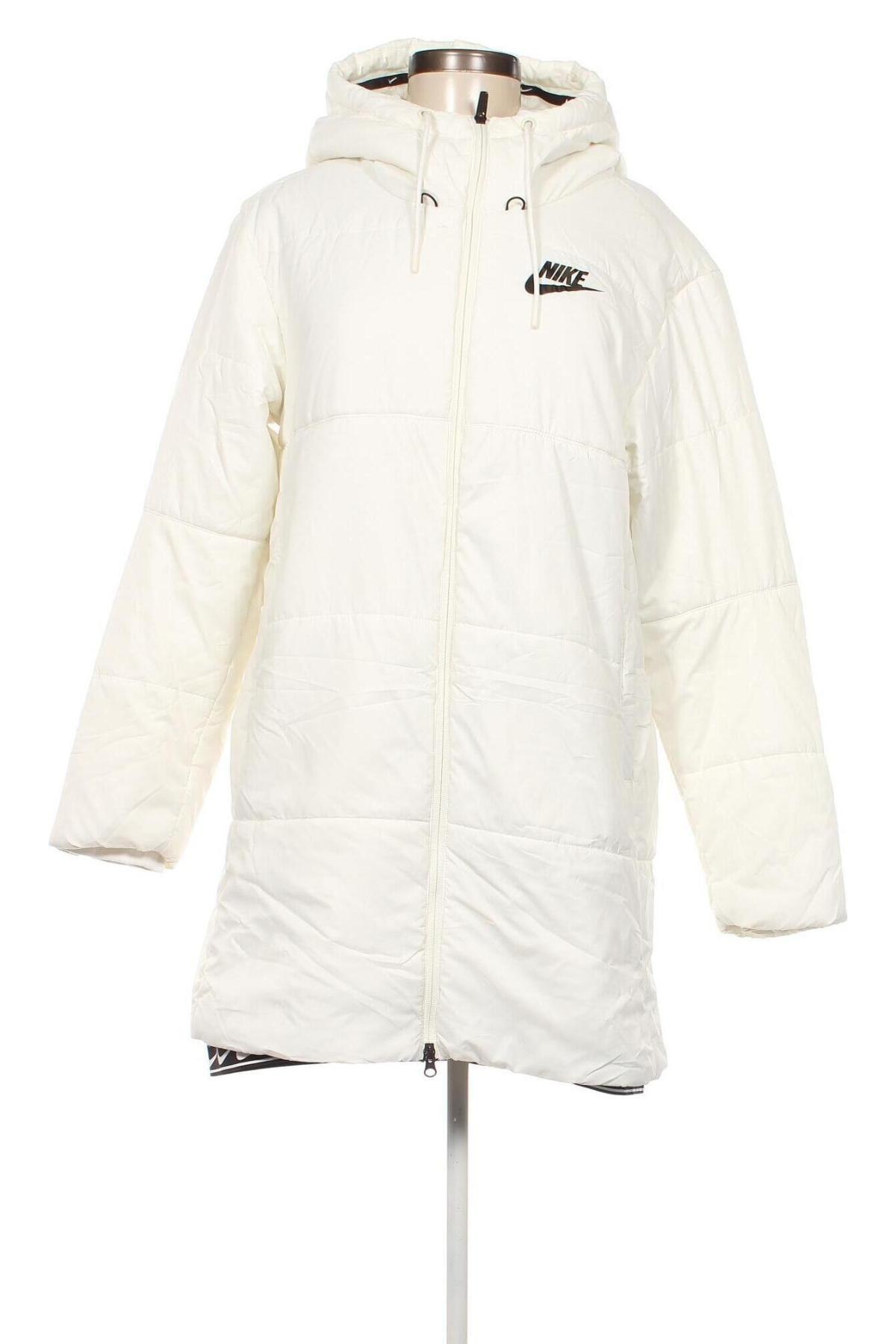 Γυναικείο μπουφάν Nike, Μέγεθος M, Χρώμα Λευκό, Τιμή 71,75 €