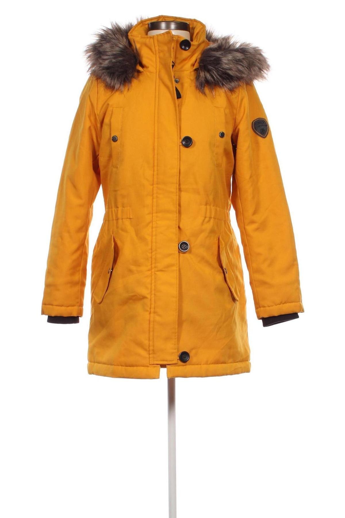 Γυναικείο μπουφάν ONLY, Μέγεθος M, Χρώμα Κίτρινο, Τιμή 15,22 €