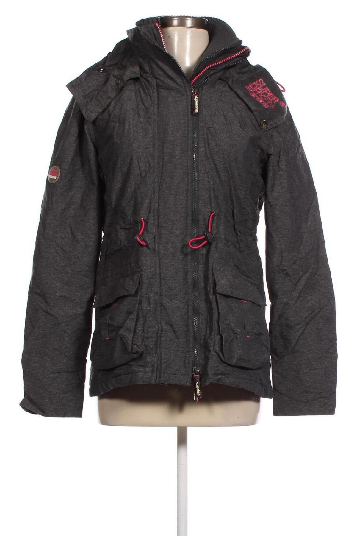 Damenjacke Superdry, Größe M, Farbe Grau, Preis € 21,71