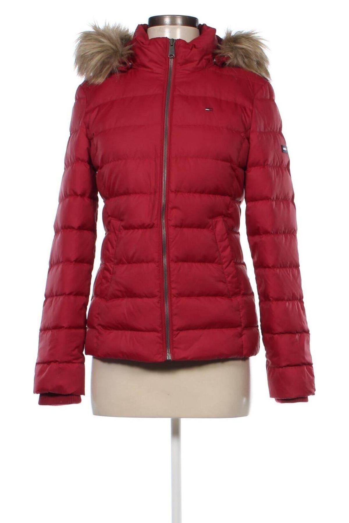 Damenjacke Tommy Jeans, Größe S, Farbe Rot, Preis € 137,99