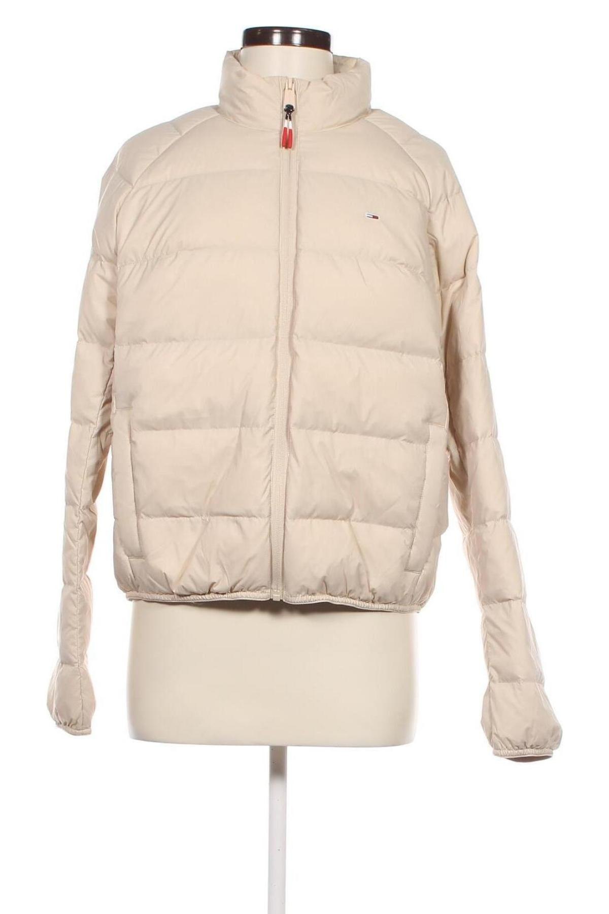 Damenjacke Tommy Jeans, Größe S, Farbe Beige, Preis € 142,99