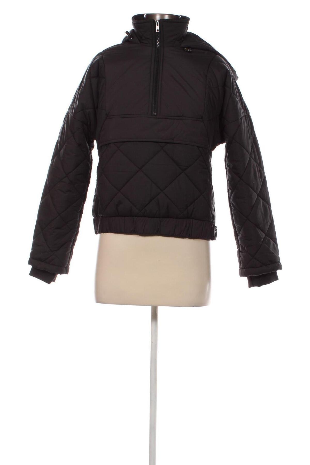 Γυναικείο μπουφάν Urban Classics, Μέγεθος XS, Χρώμα Μαύρο, Τιμή 20,13 €