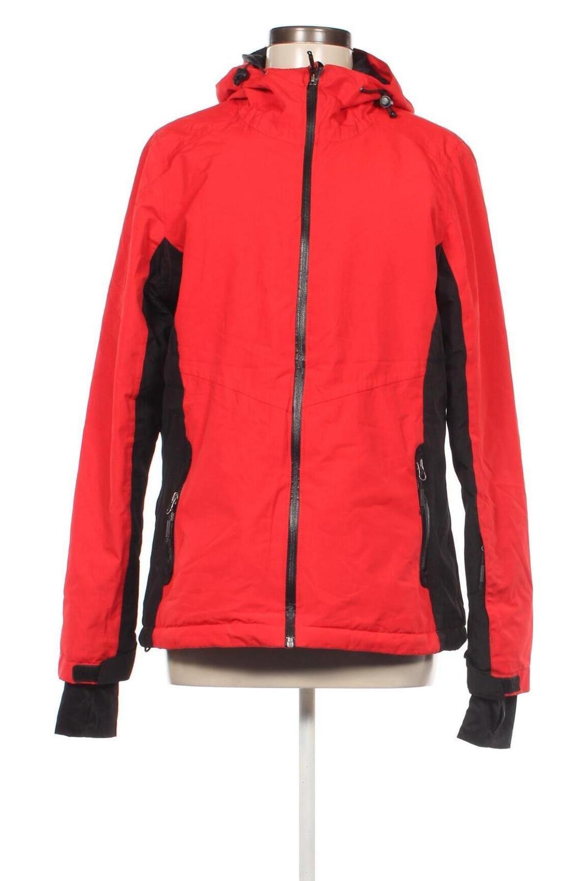 Γυναίκειο μπουφάν για χειμερινά σπορ Crivit, Μέγεθος M, Χρώμα Κόκκινο, Τιμή 22,88 €