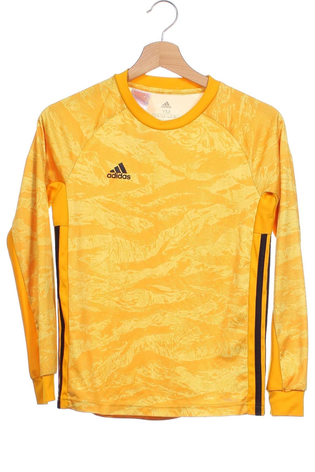 Детска блуза Adidas, Размер 10-11y/ 146-152 см, Цвят Жълт, Цена 25,20 лв.