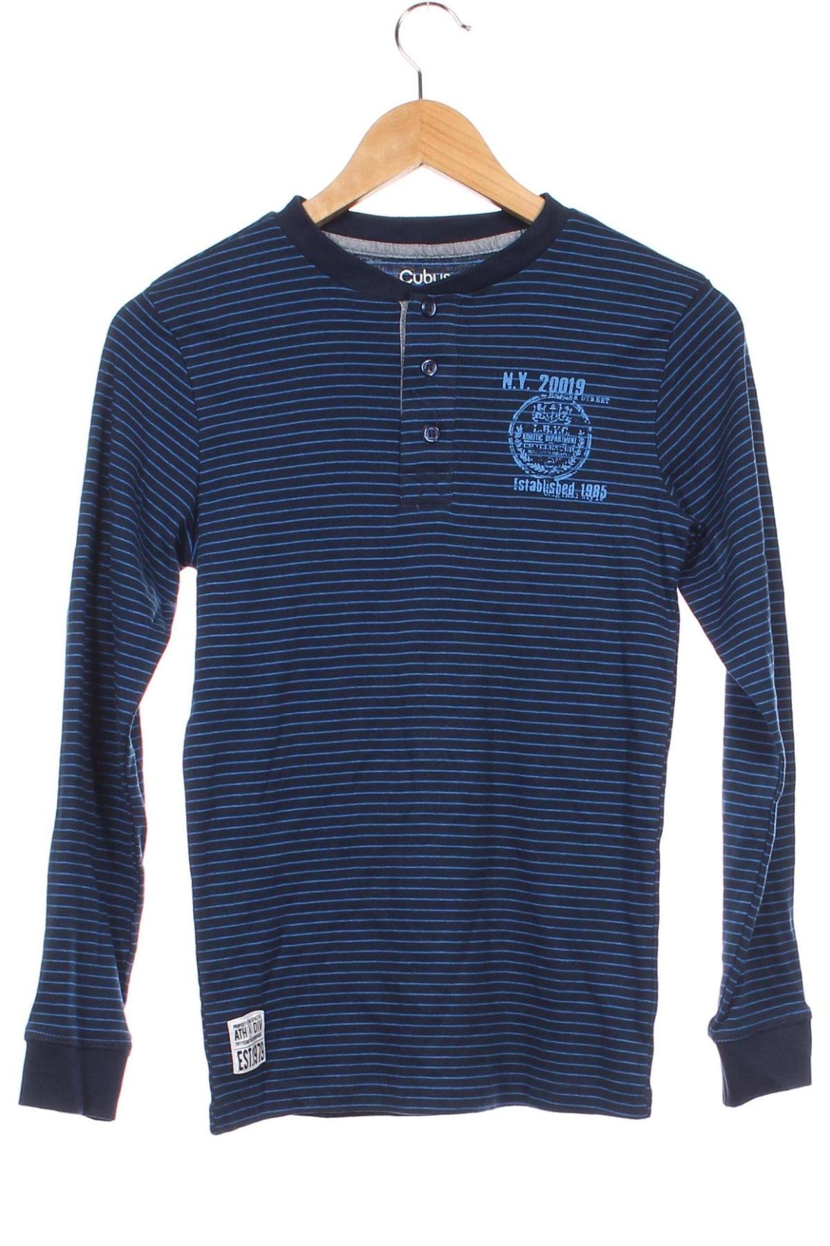 Kinder Shirt Cubus, Größe 11-12y/ 152-158 cm, Farbe Blau, Preis 6,27 €