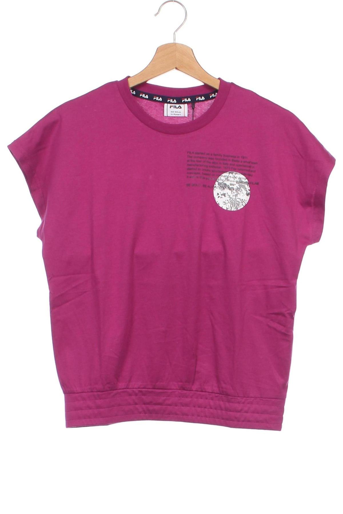 Bluză pentru copii FILA, Mărime 12-13y/ 158-164 cm, Culoare Roz, Preț 71,58 Lei
