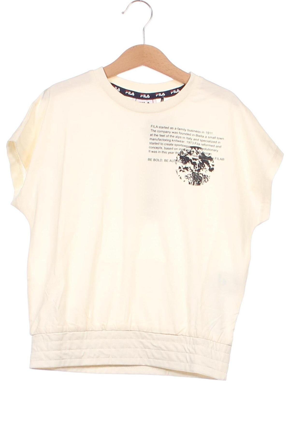Παιδική μπλούζα FILA, Μέγεθος 8-9y/ 134-140 εκ., Χρώμα  Μπέζ, Τιμή 21,03 €