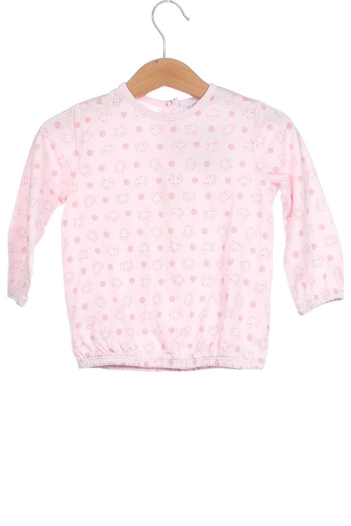 Παιδική μπλούζα Fagottino By Oviesse, Μέγεθος 9-12m/ 74-80 εκ., Χρώμα Ρόζ , Τιμή 5,66 €