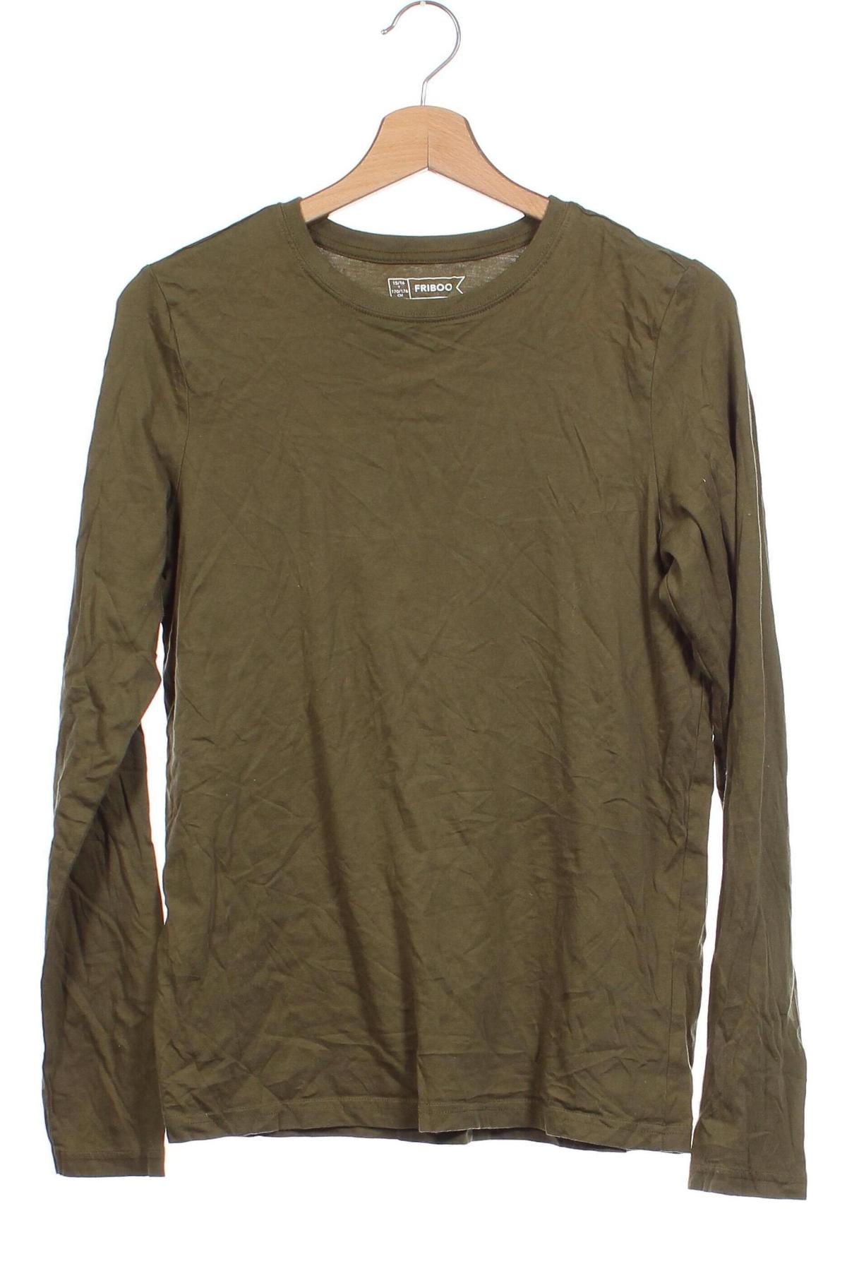 Bluză pentru copii Friboo, Mărime 15-18y/ 170-176 cm, Culoare Verde, Preț 18,45 Lei