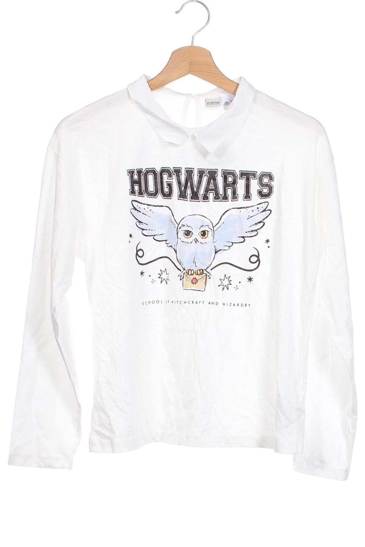 Kinder Shirt Harry Potter, Größe 12-13y/ 158-164 cm, Farbe Weiß, Preis 7,66 €