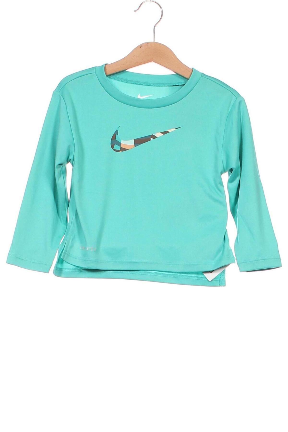 Detská blúzka  Nike, Veľkosť 18-24m/ 86-98 cm, Farba Zelená, Cena  25,23 €
