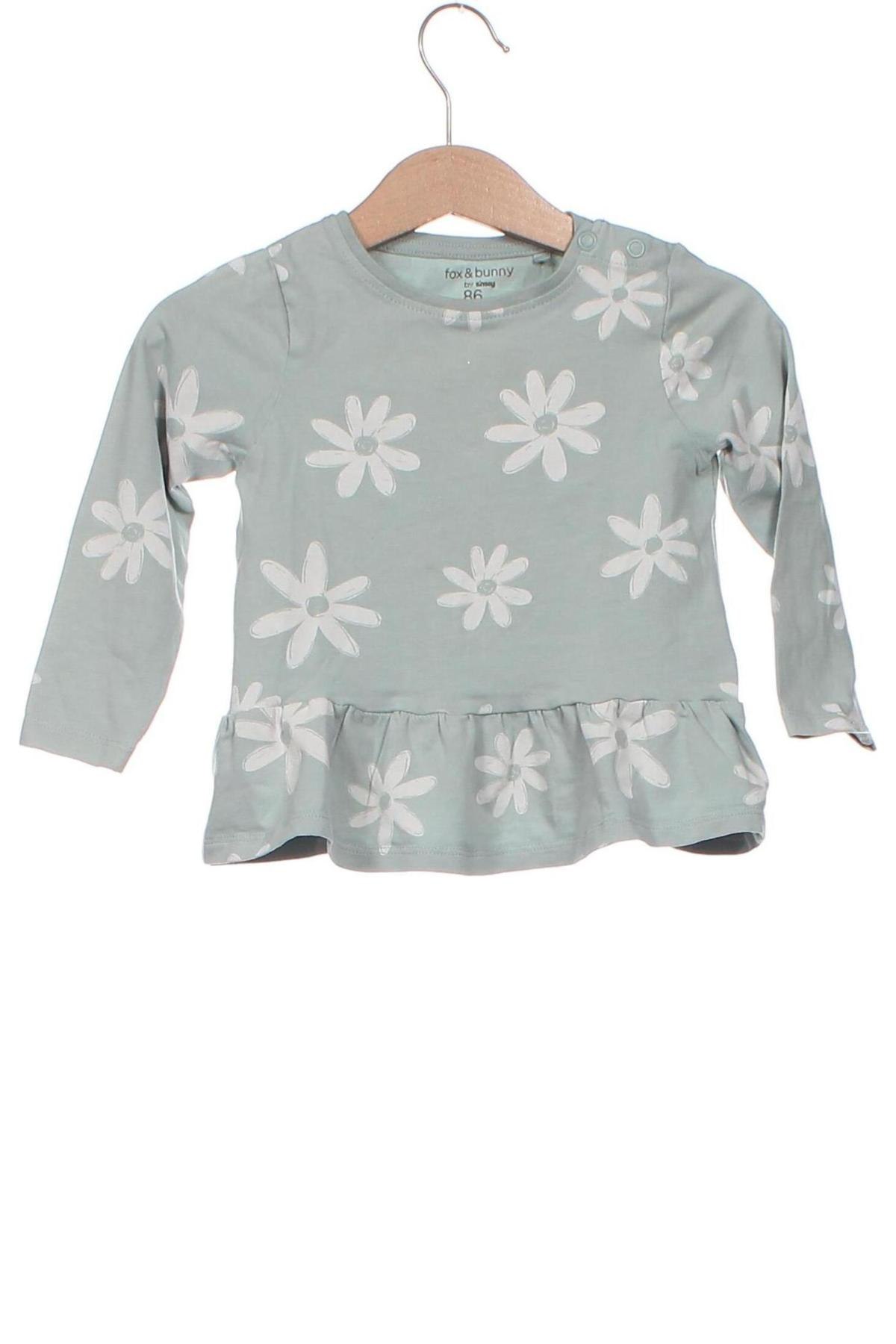 Kinder Shirt Sinsay, Größe 12-18m/ 80-86 cm, Farbe Grün, Preis € 2,79