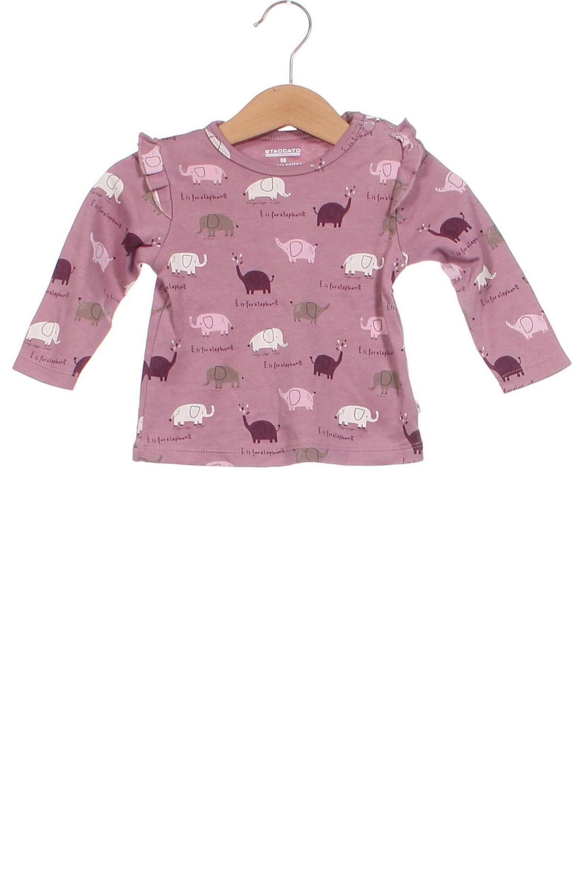 Παιδική μπλούζα Staccato, Μέγεθος 6-9m/ 68-74 εκ., Χρώμα Ρόζ , Τιμή 11,83 €