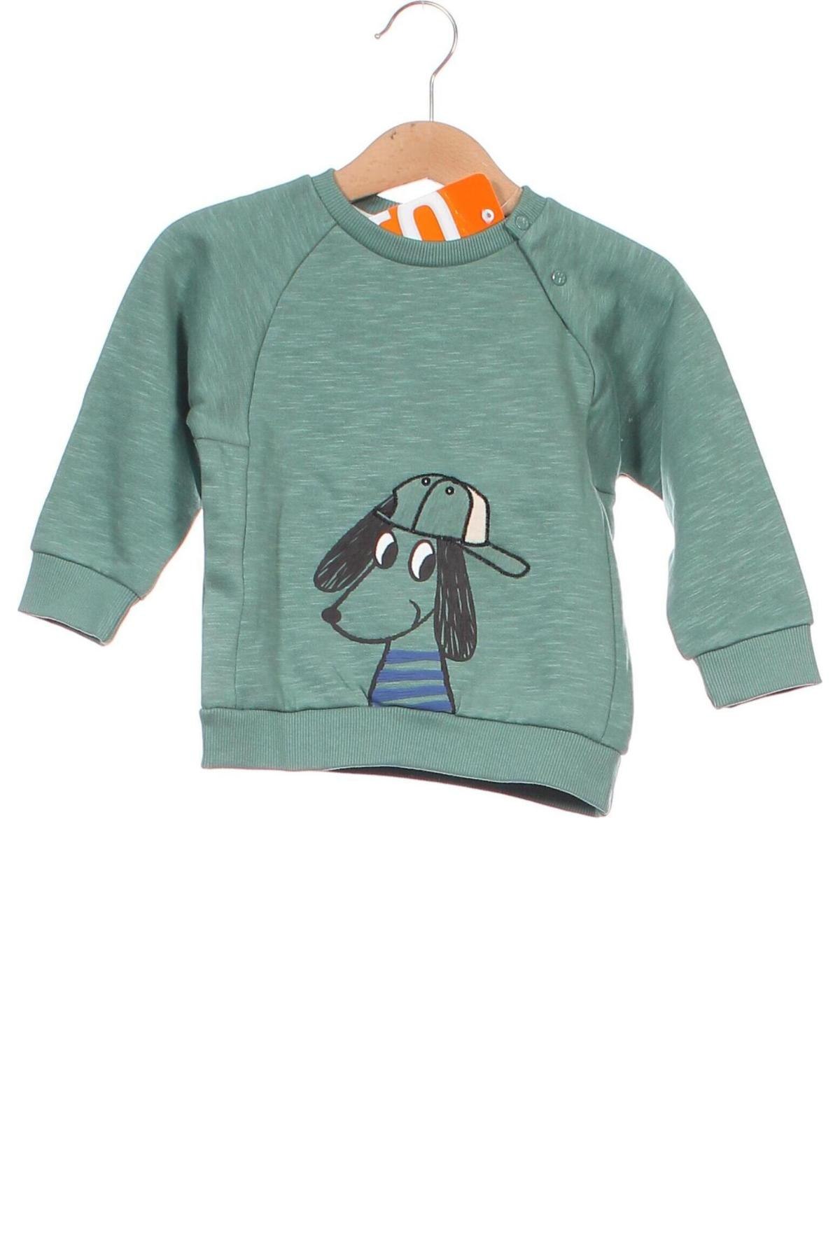 Kinder Shirt Staccato, Größe 9-12m/ 74-80 cm, Farbe Grün, Preis 13,15 €