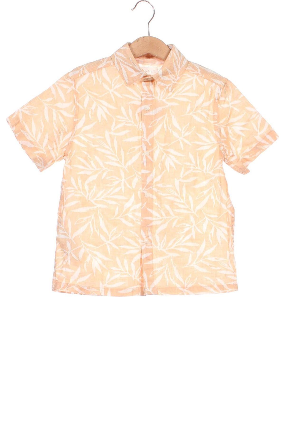 Детска риза Mango, Размер 6-7y/ 122-128 см, Цвят Оранжев, Цена 12,00 лв.