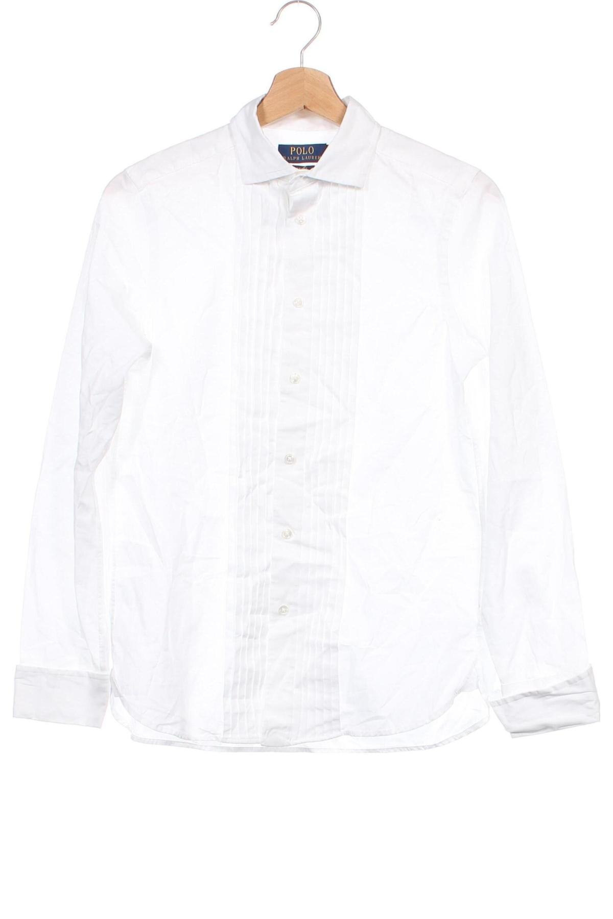 Детска риза Polo By Ralph Lauren, Размер 15-18y/ 170-176 см, Цвят Бял, Цена 56,10 лв.