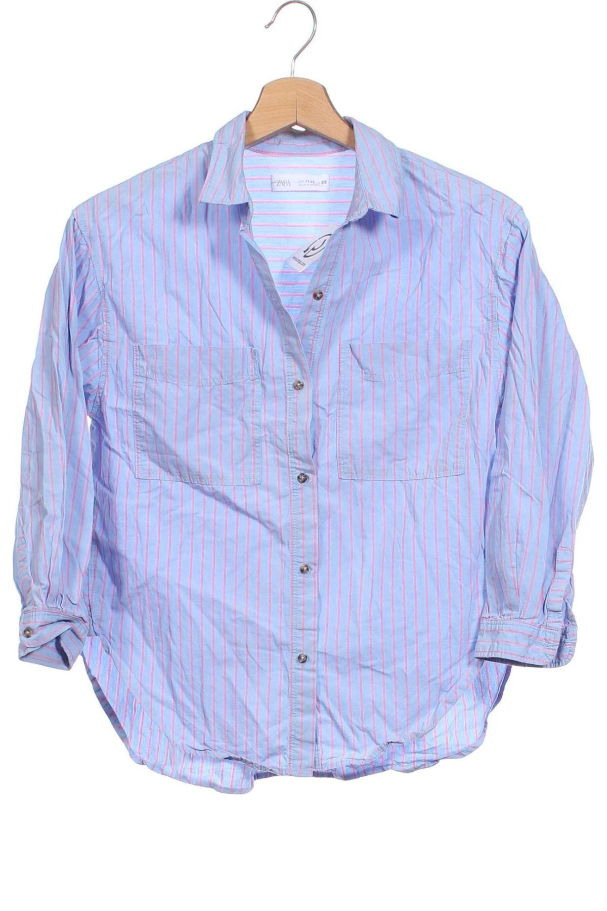 Dětská košile  Zara, Velikost 10-11y/ 146-152 cm, Barva Vícebarevné, Cena  112,00 Kč