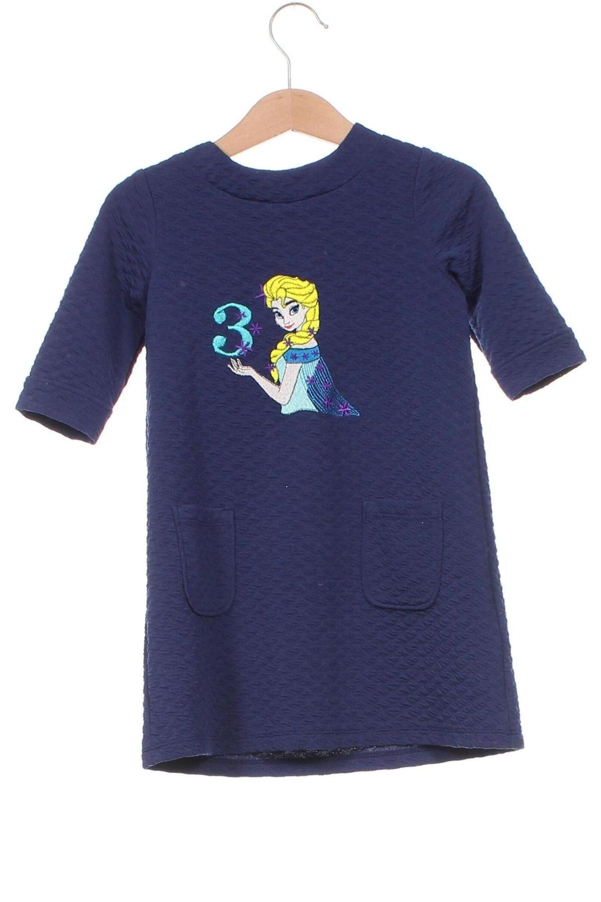 Dziecięca sukienka, Rozmiar 3-4y/ 104-110 cm, Kolor Niebieski, Cena 34,55 zł