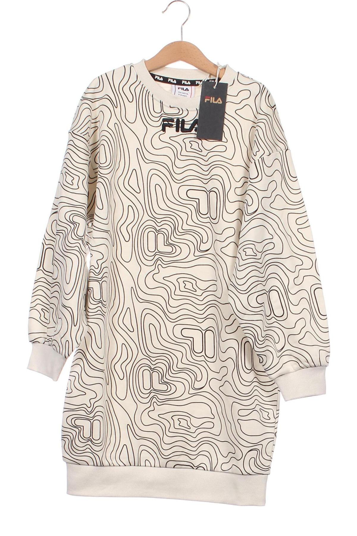 Детска рокля FILA, Размер 8-9y/ 134-140 см, Цвят Екрю, Цена 44,50 лв.