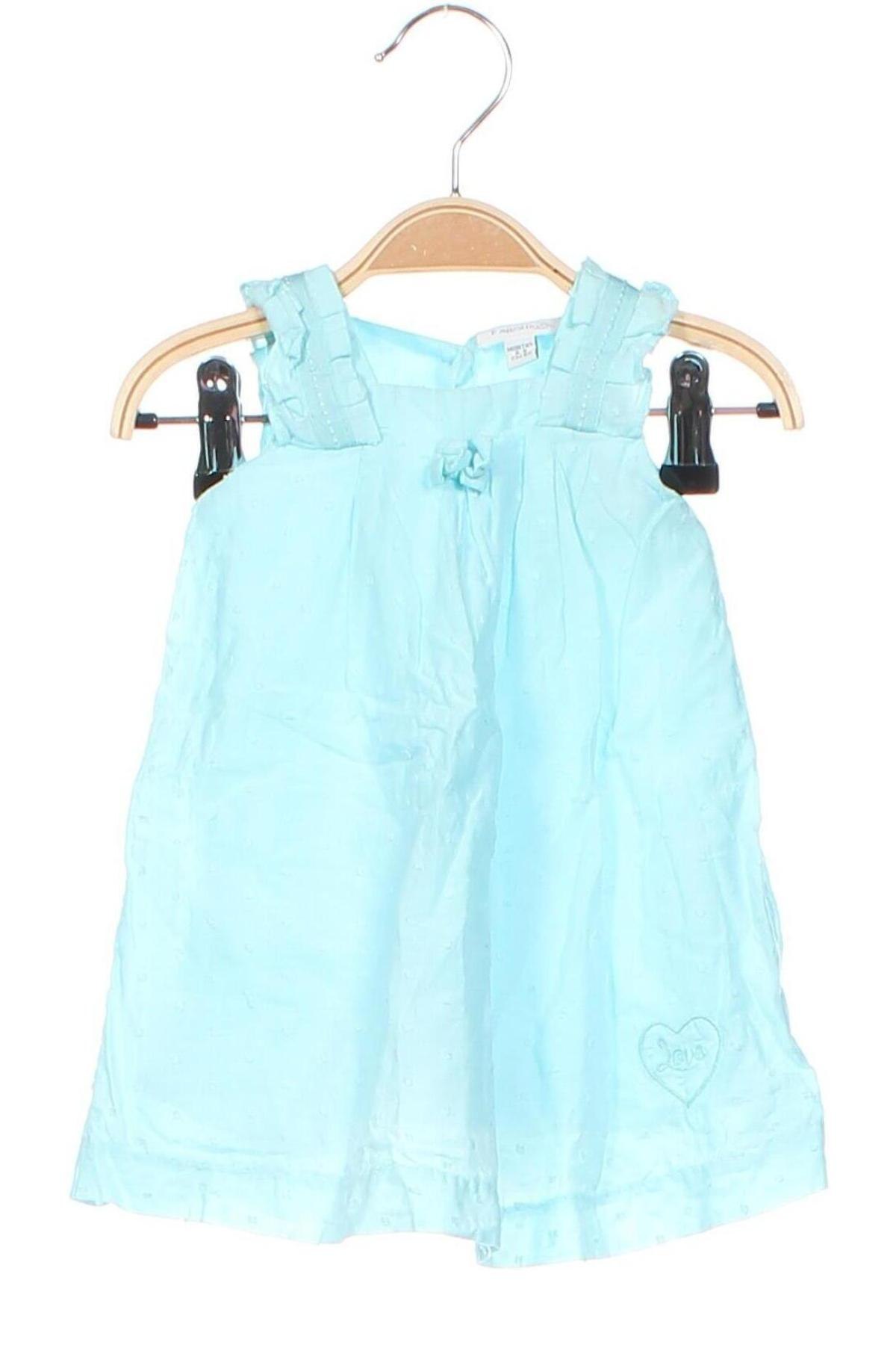 Kinderkleid Fagottino By Oviesse, Größe 6-9m/ 68-74 cm, Farbe Blau, Preis 7,99 €