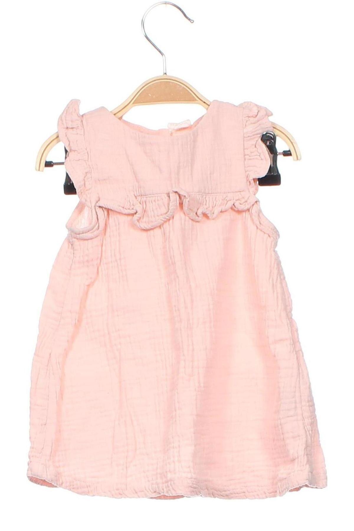 Rochie pentru copii H&M, Mărime 6-9m/ 68-74 cm, Culoare Roz, Preț 50,40 Lei