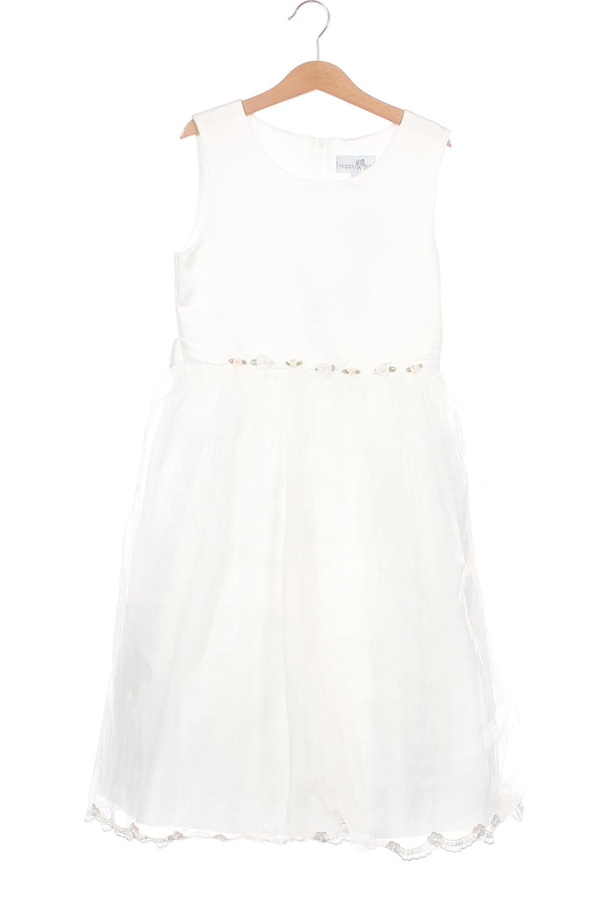 Παιδικό φόρεμα Happy Girls By Eisend, Μέγεθος 8-9y/ 134-140 εκ., Χρώμα Λευκό, Τιμή 22,94 €