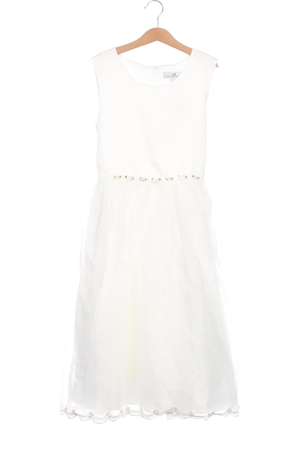 Παιδικό φόρεμα Happy Girls By Eisend, Μέγεθος 10-11y/ 146-152 εκ., Χρώμα Λευκό, Τιμή 22,94 €
