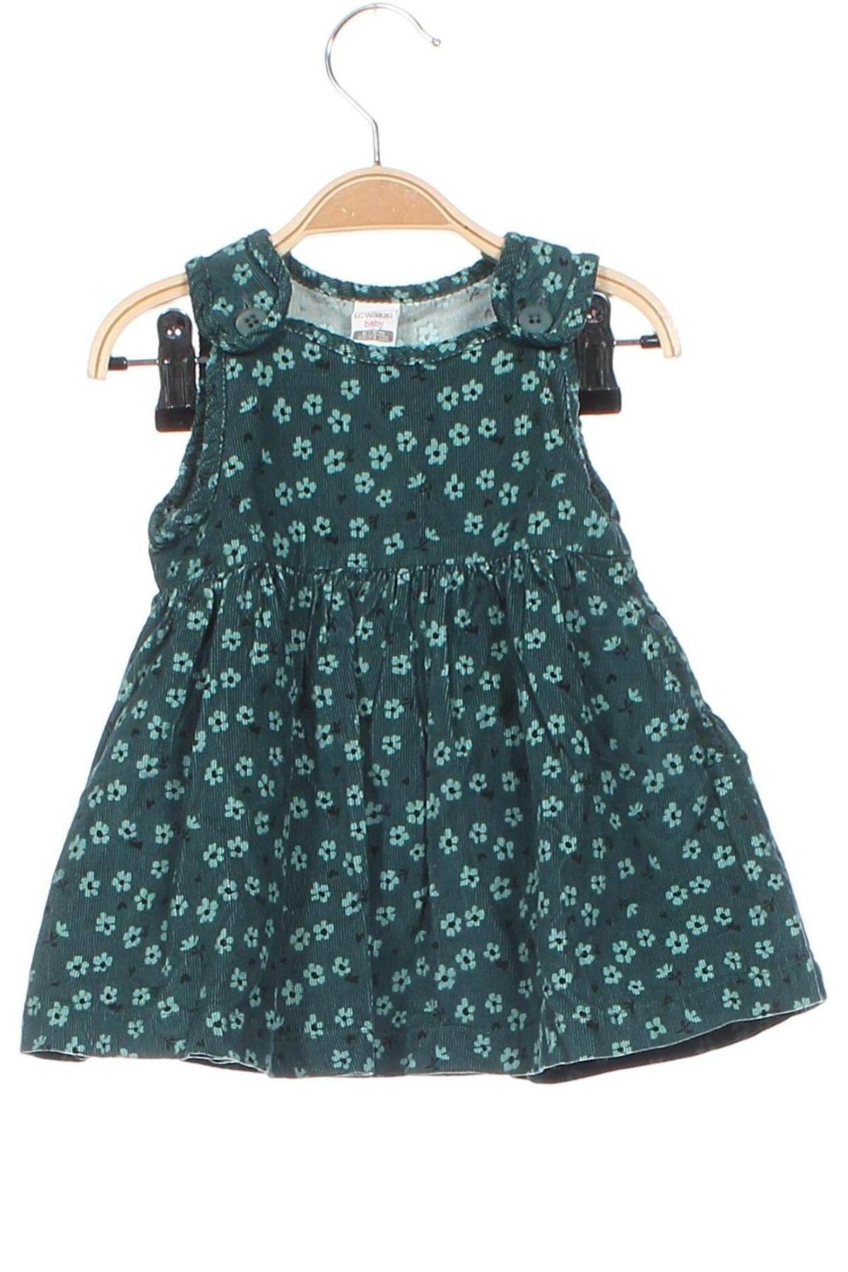 Kinderkleid LC Waikiki, Größe 6-9m/ 68-74 cm, Farbe Grün, Preis € 10,49