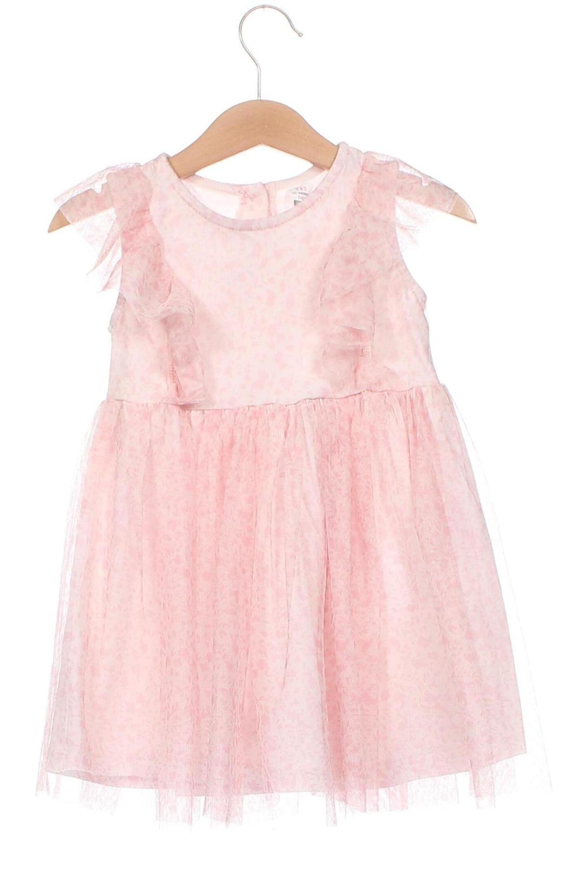 Kinderkleid LC Waikiki, Größe 18-24m/ 86-98 cm, Farbe Rosa, Preis € 6,99