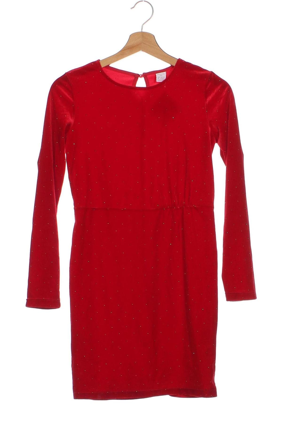 Kinderkleid Lindex, Größe 10-11y/ 146-152 cm, Farbe Rot, Preis 7,66 €