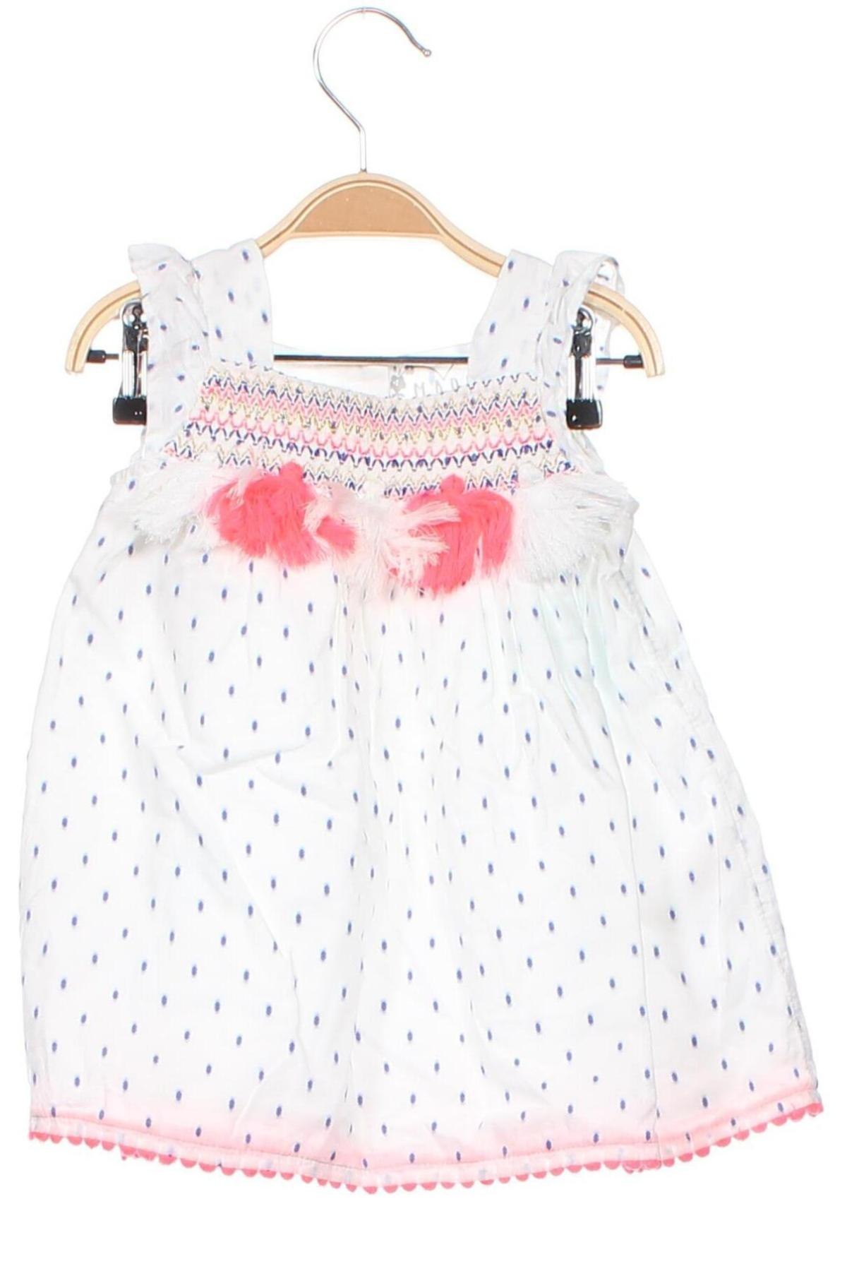 Kinderkleid Primark, Größe 9-12m/ 74-80 cm, Farbe Weiß, Preis € 10,49