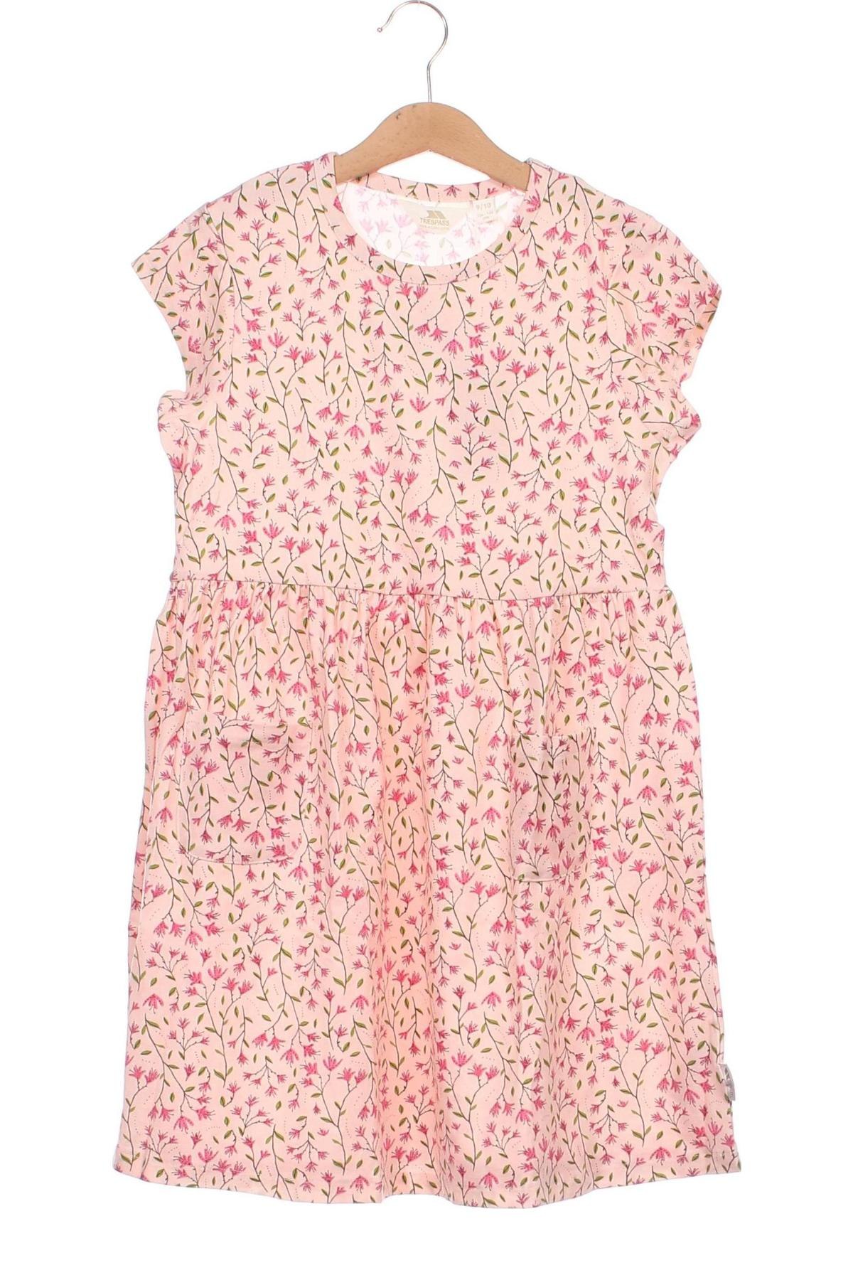 Детска рокля Trespass, Размер 8-9y/ 134-140 см, Цвят Розов, Цена 48,95 лв.