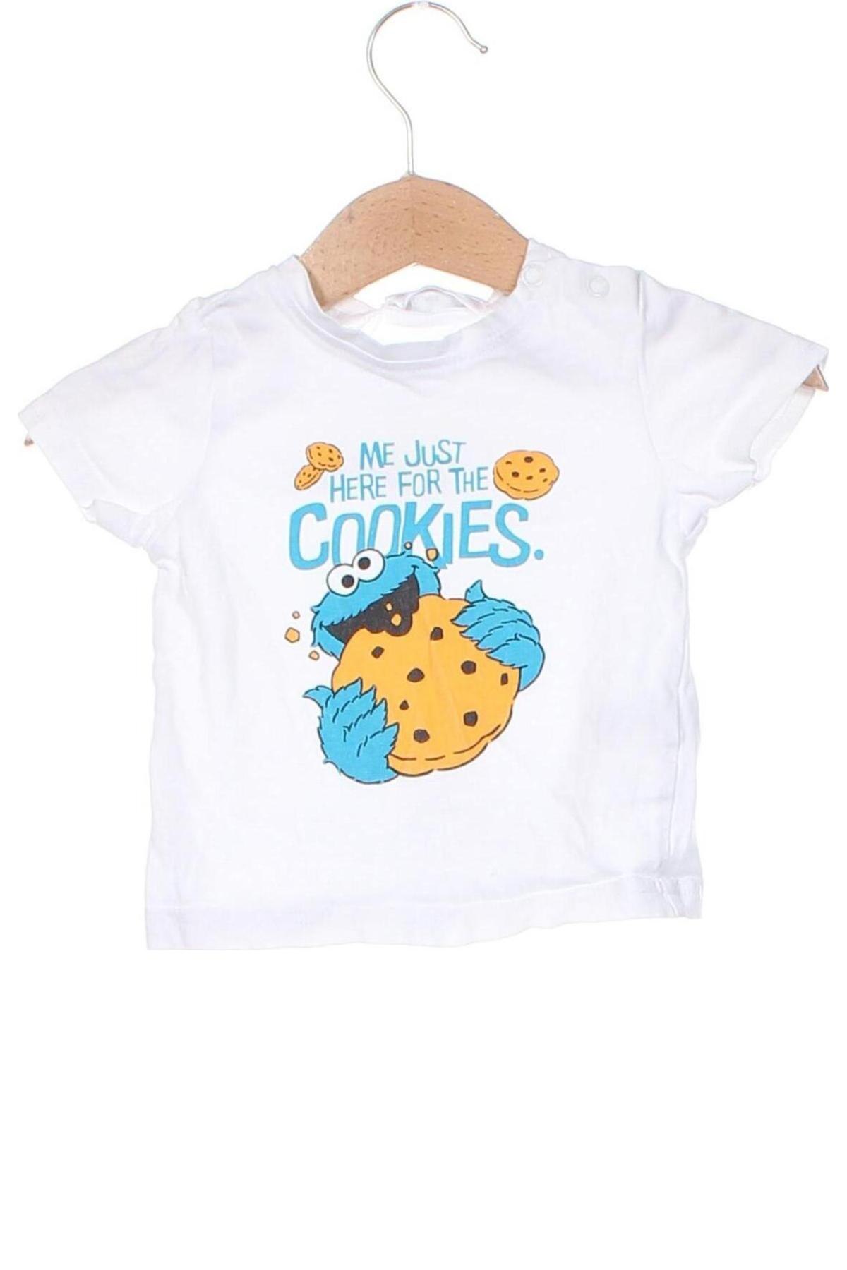 Kinder T-Shirt, Größe 3-6m/ 62-68 cm, Farbe Weiß, Preis € 5,12