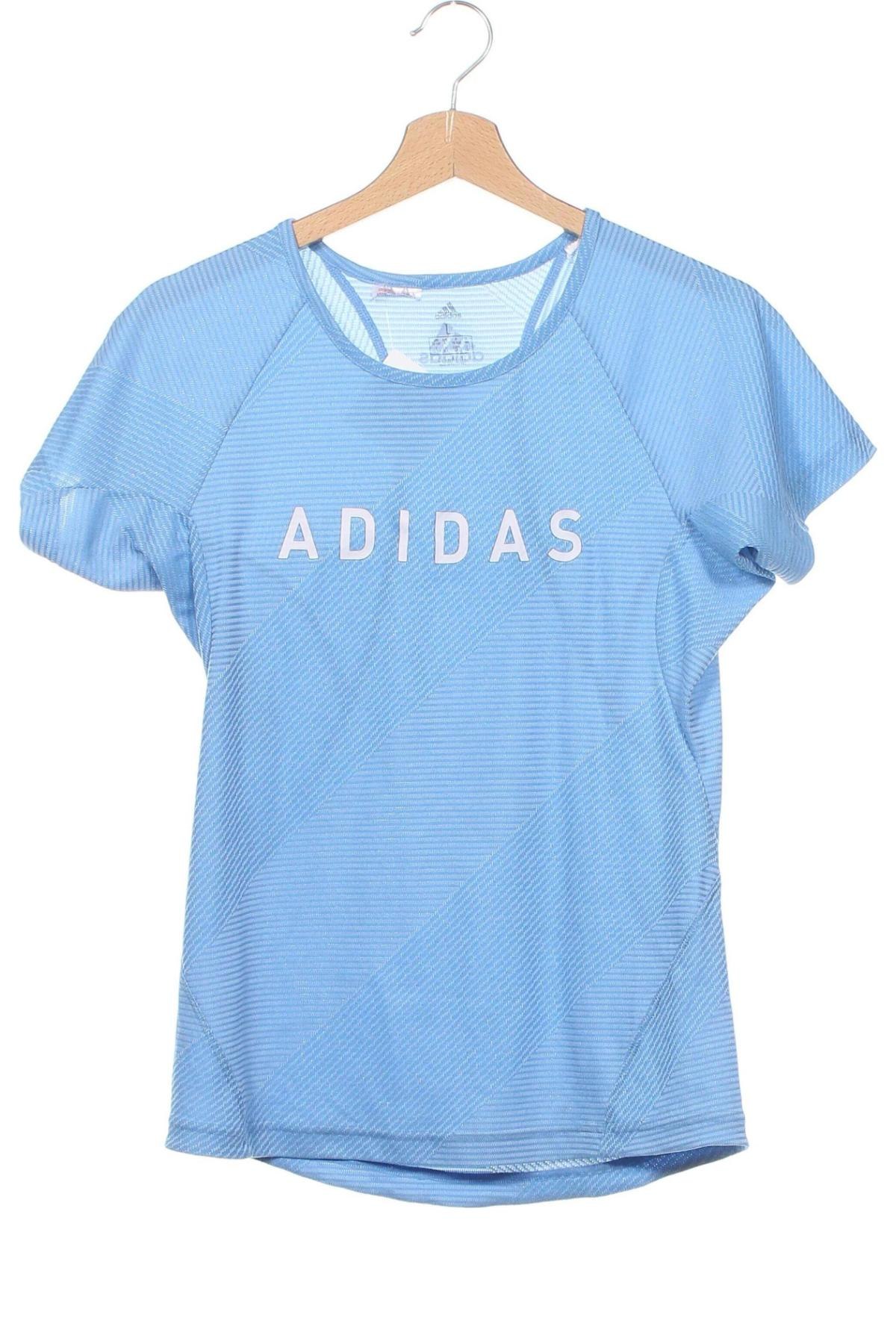 Detské tričko Adidas, Veľkosť 12-13y/ 158-164 cm, Farba Modrá, Cena  6,86 €