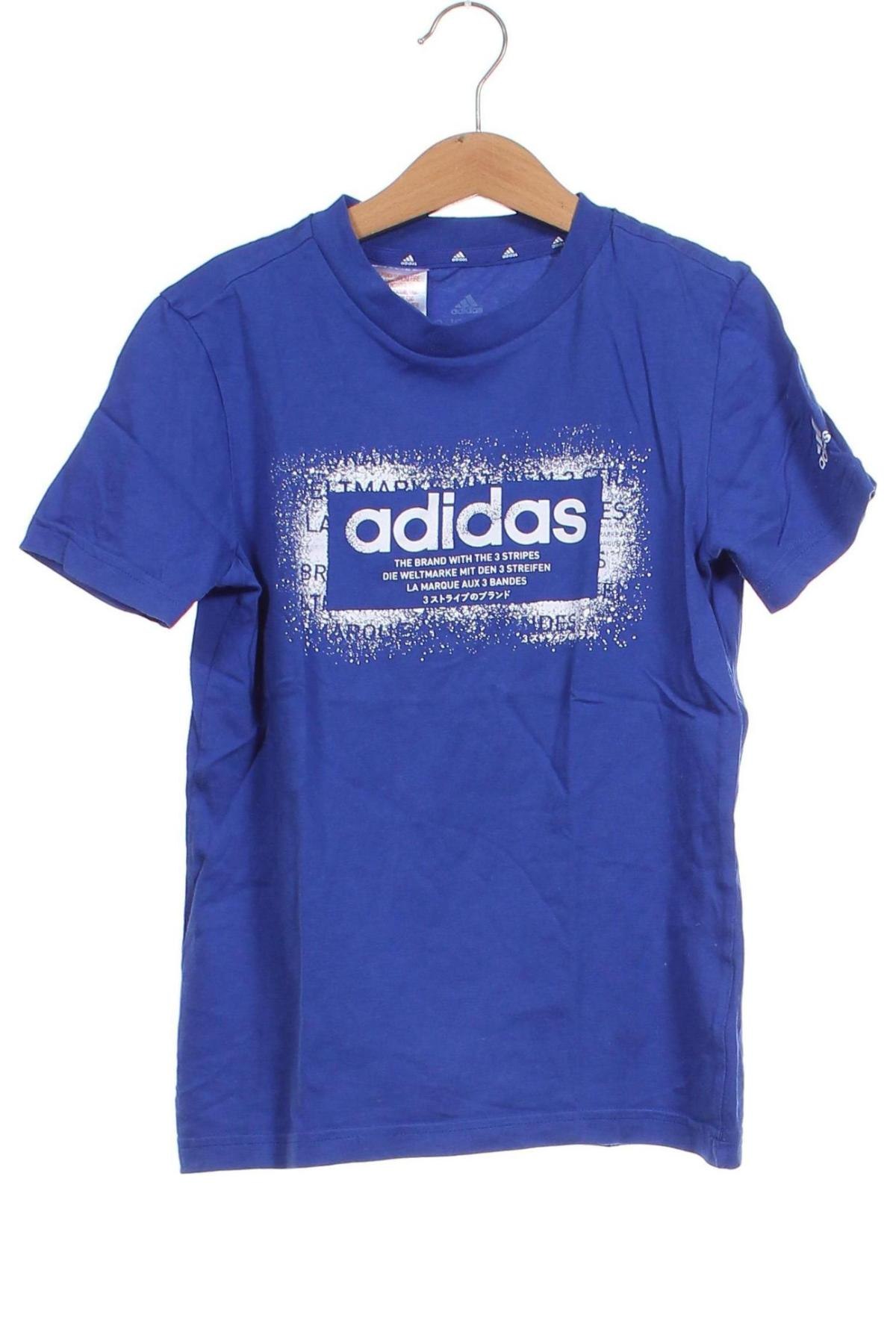 Dětské tričko  Adidas, Velikost 8-9y/ 134-140 cm, Barva Modrá, Cena  557,00 Kč