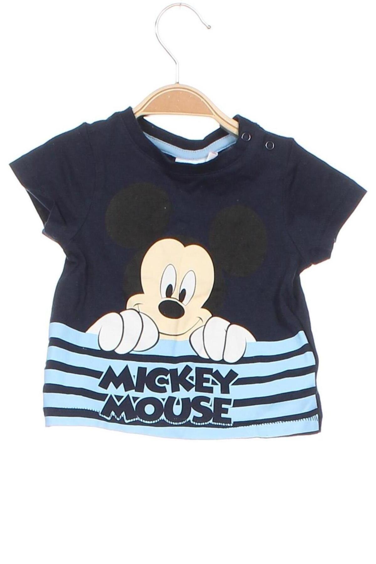 Παιδικό μπλουζάκι Disney, Μέγεθος 9-12m/ 74-80 εκ., Χρώμα Μπλέ, Τιμή 3,43 €