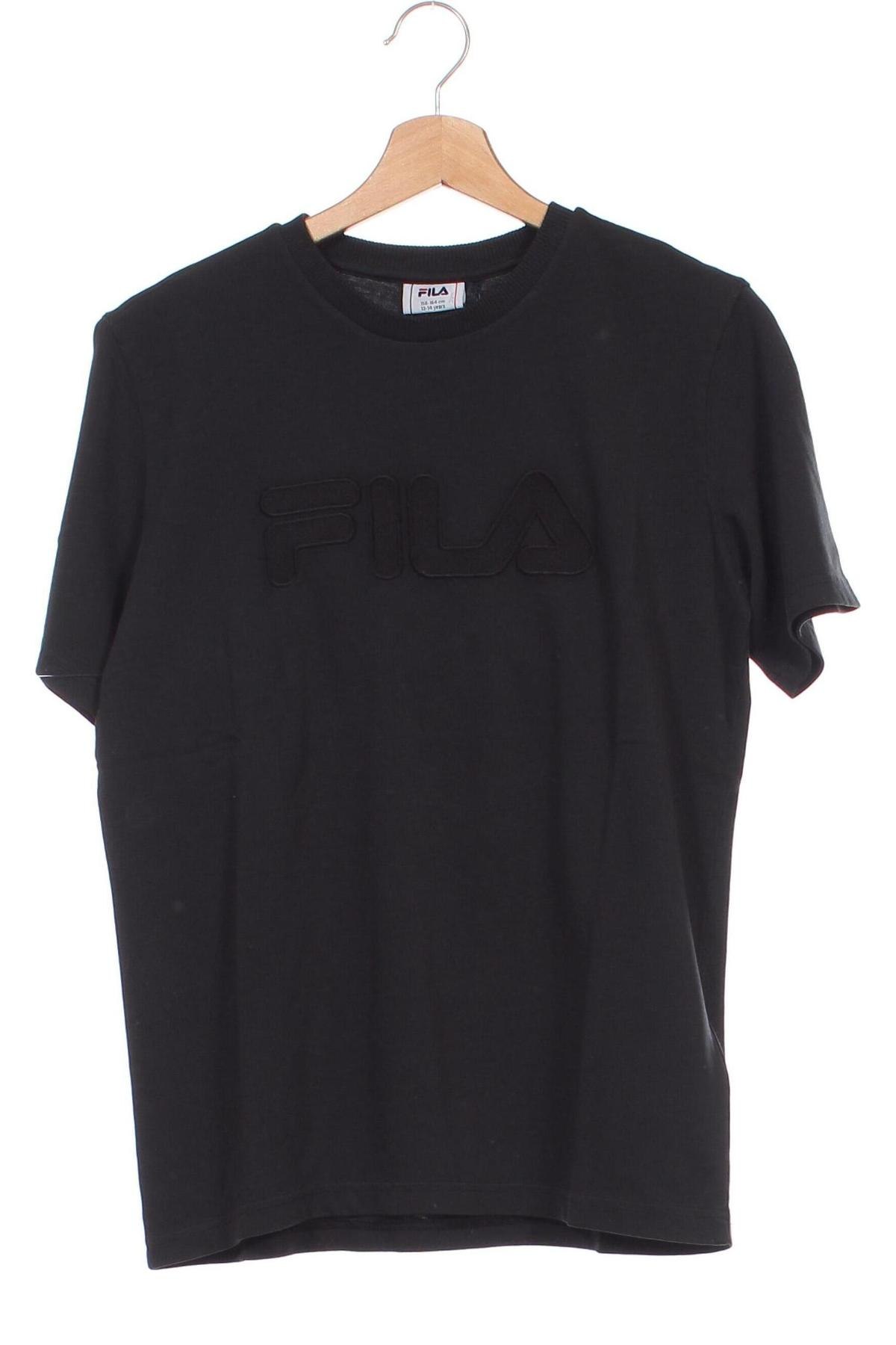 Kinder T-Shirt FILA, Größe 12-13y/ 158-164 cm, Farbe Schwarz, Preis 13,15 €