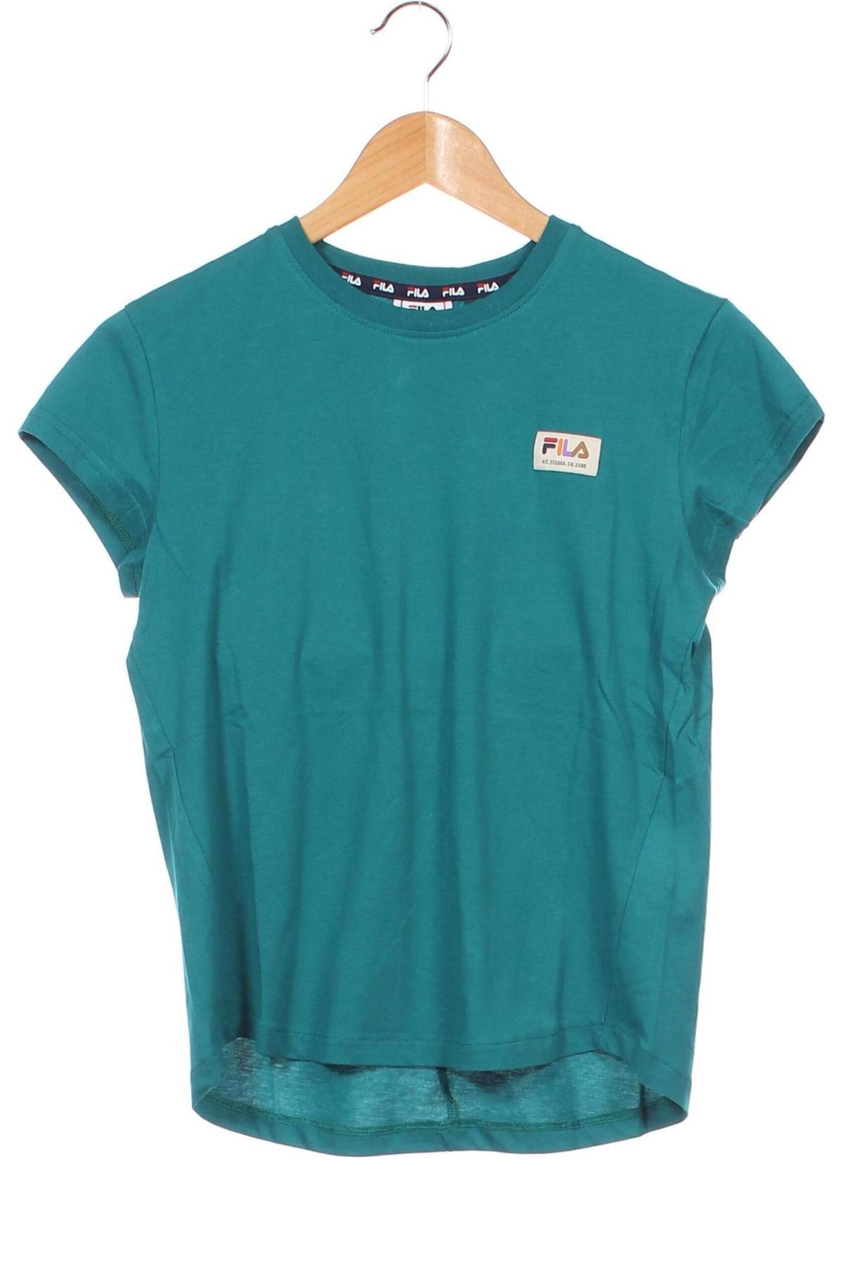 Детска тениска FILA, Размер 10-11y/ 146-152 см, Цвят Зелен, Цена 26,95 лв.