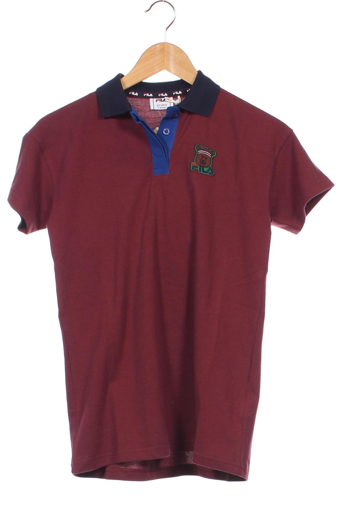 Dětské tričko  FILA, Velikost 6-7y/ 122-128 cm, Barva Červená, Cena  370,00 Kč