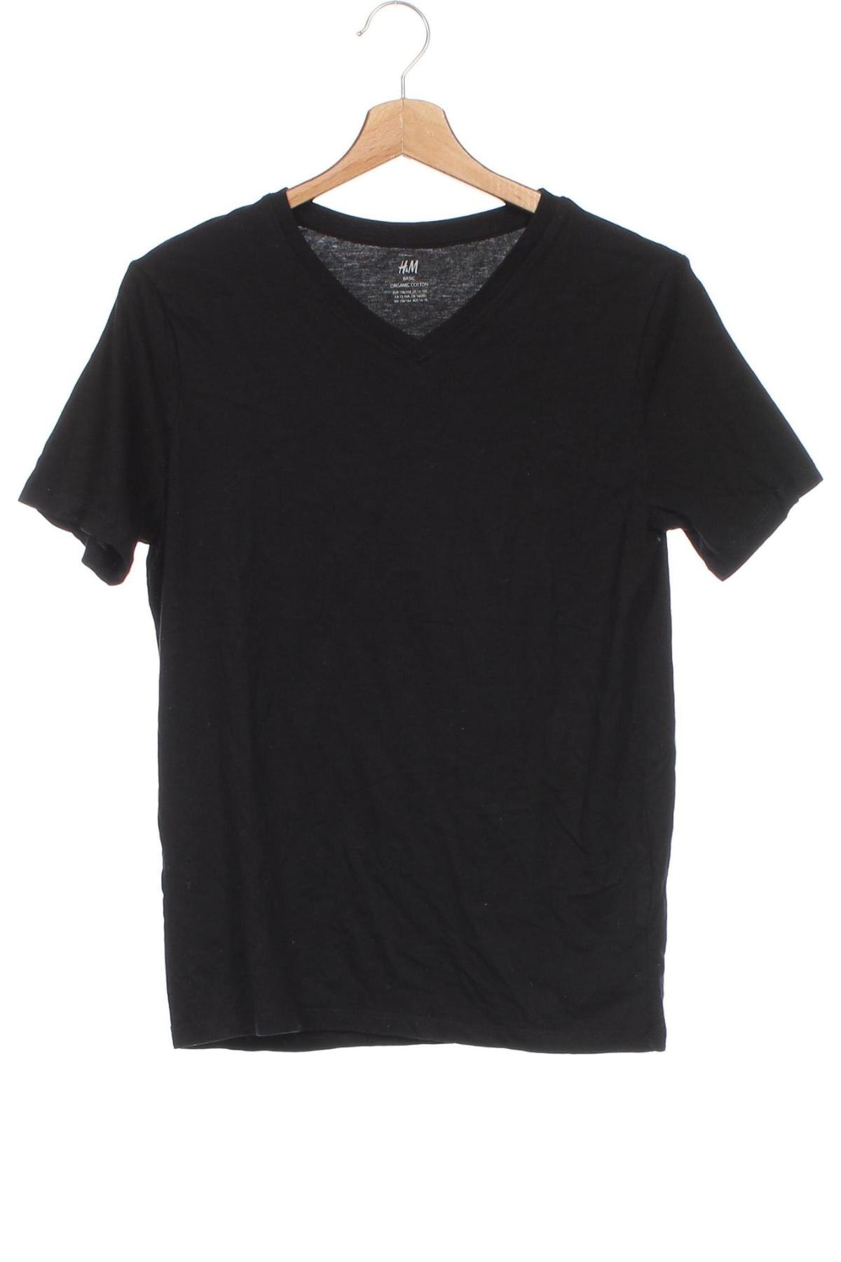 Tricou pentru copii H&M, Mărime 12-13y/ 158-164 cm, Culoare Negru, Preț 32,89 Lei