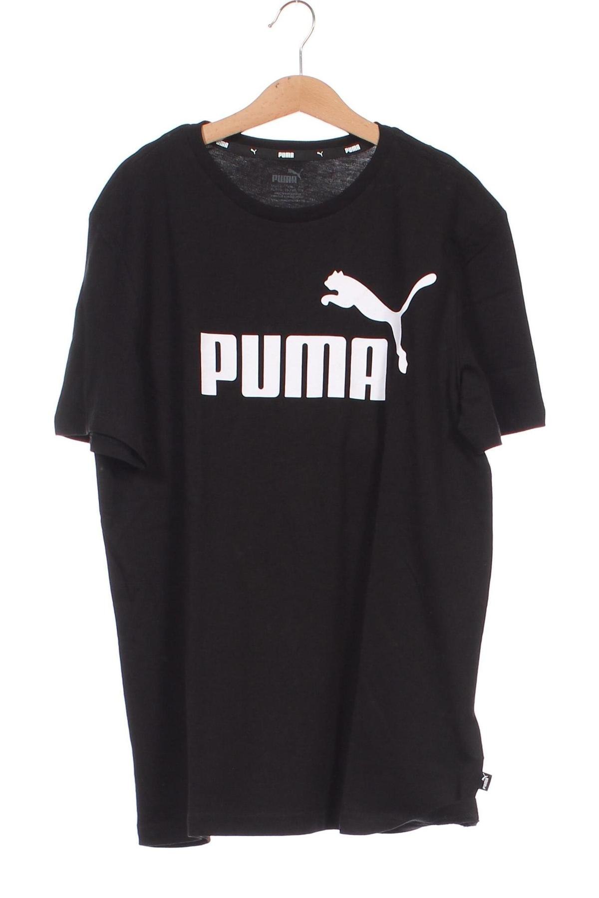 Kinder T-Shirt PUMA, Größe 15-18y/ 170-176 cm, Farbe Schwarz, Preis € 23,99