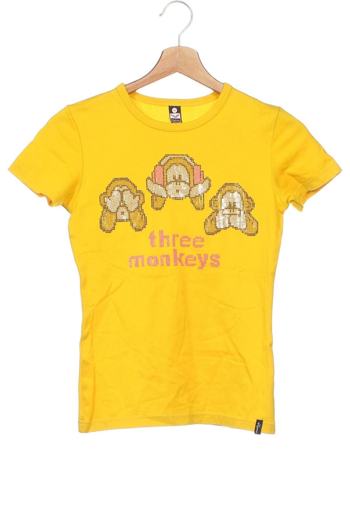 Παιδικό μπλουζάκι Trigema, Μέγεθος 10-11y/ 146-152 εκ., Χρώμα Κίτρινο, Τιμή 13,61 €