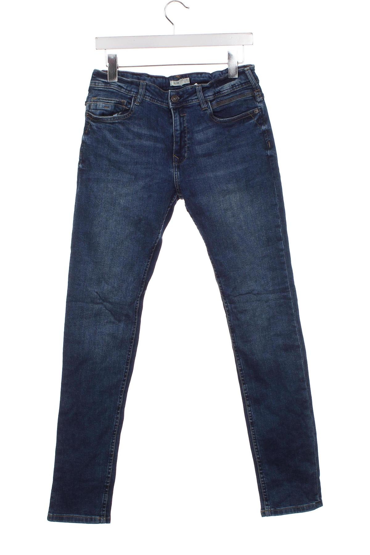 Kinderjeans, Größe 14-15y/ 168-170 cm, Farbe Blau, Preis 8,99 €