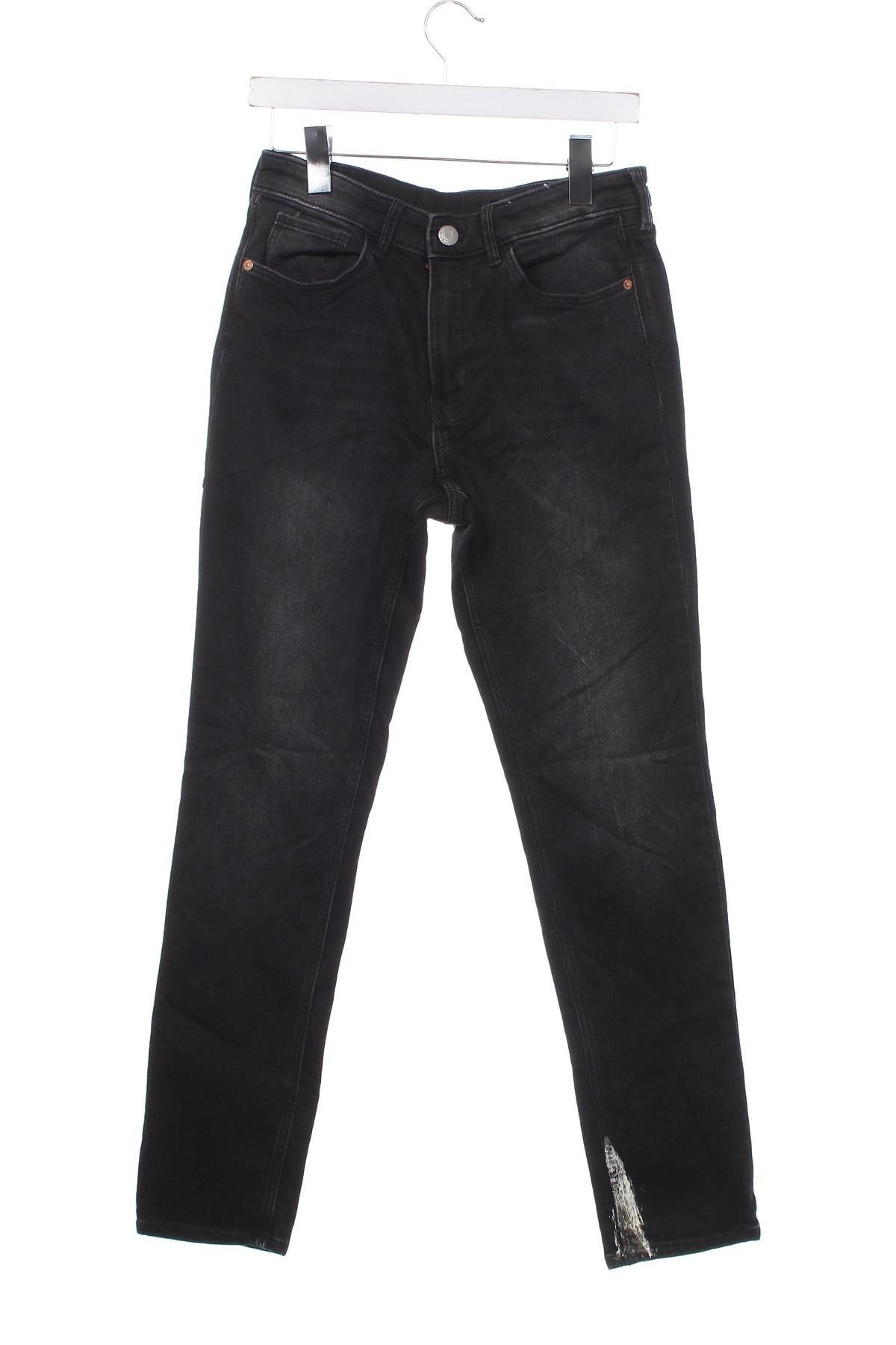 Kinderjeans H&M, Größe 15-18y/ 170-176 cm, Farbe Schwarz, Preis 6,99 €