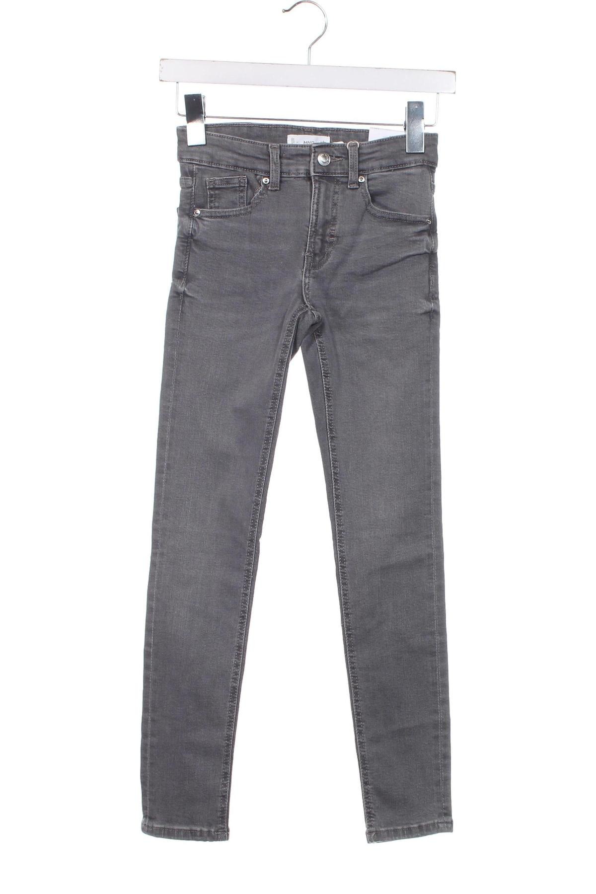 Kinderjeans Mango, Größe 9-10y/ 140-146 cm, Farbe Grau, Preis € 12,37