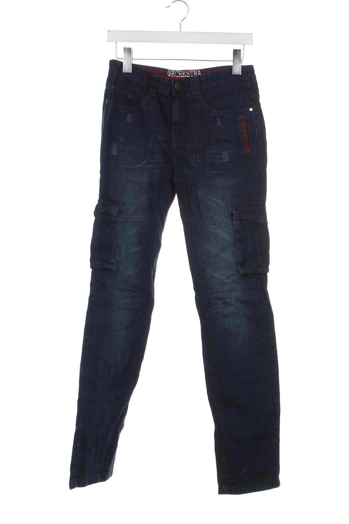 Kinderjeans Orchestra, Größe 13-14y/ 164-168 cm, Farbe Blau, Preis 7,99 €